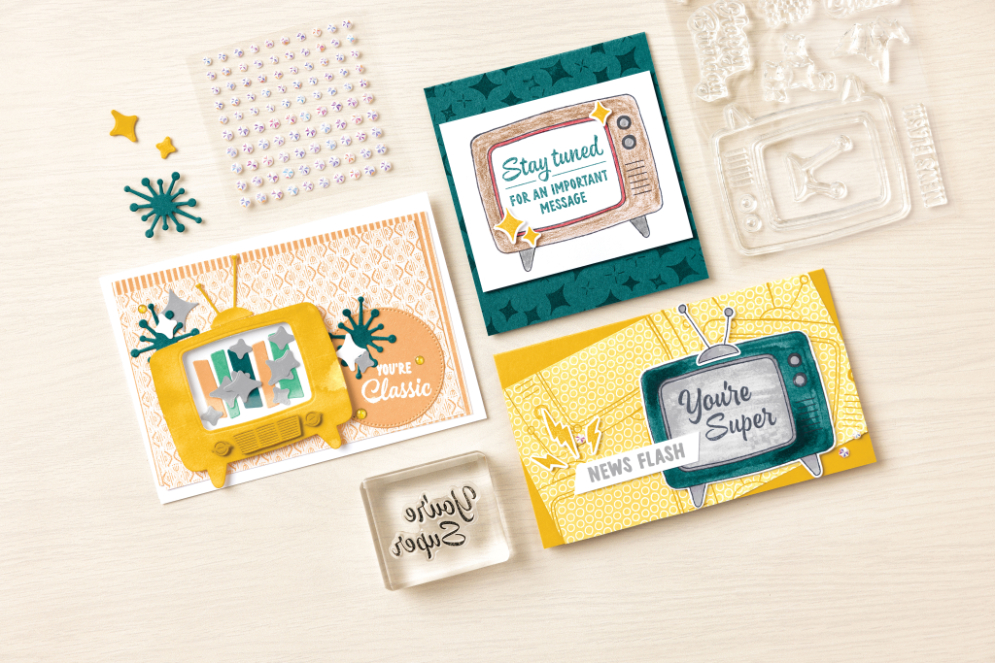 There are so many birthday ideas for adults you can do with Stampin' Up bundles.
