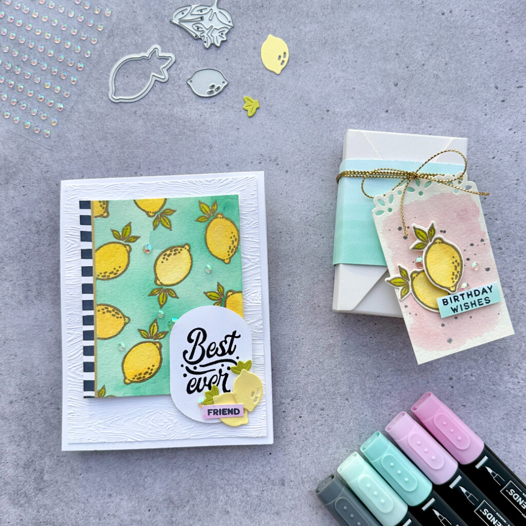 Once you’ve determined the general look and feel of your homemade gift tag, prepare your base. Your base should be sturdy as it often holds the rest of the design. You get to decide if it is colorful or plain and what shape it is.