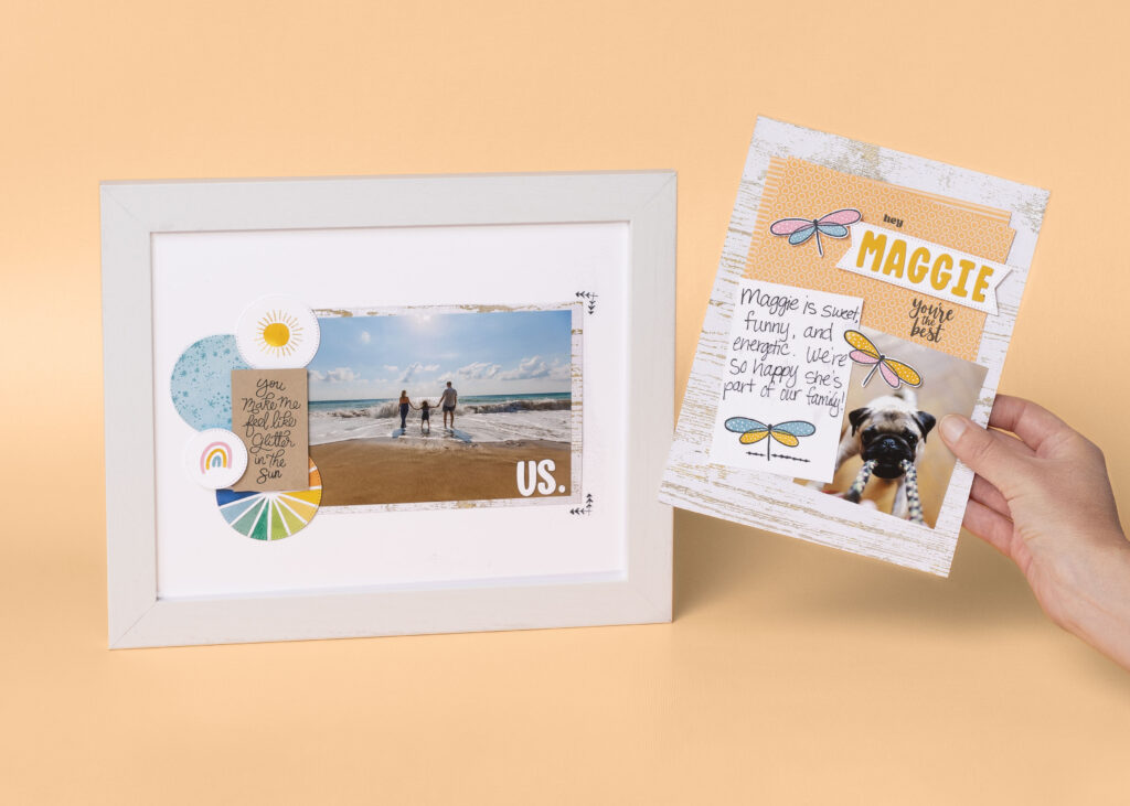 Scrapbooking paper is specifically made for preserving memories in custom spreads in a scrapbook. It encompasses many different types of paper, including but not limited to cardstock, patterned paper, and specialty paper.