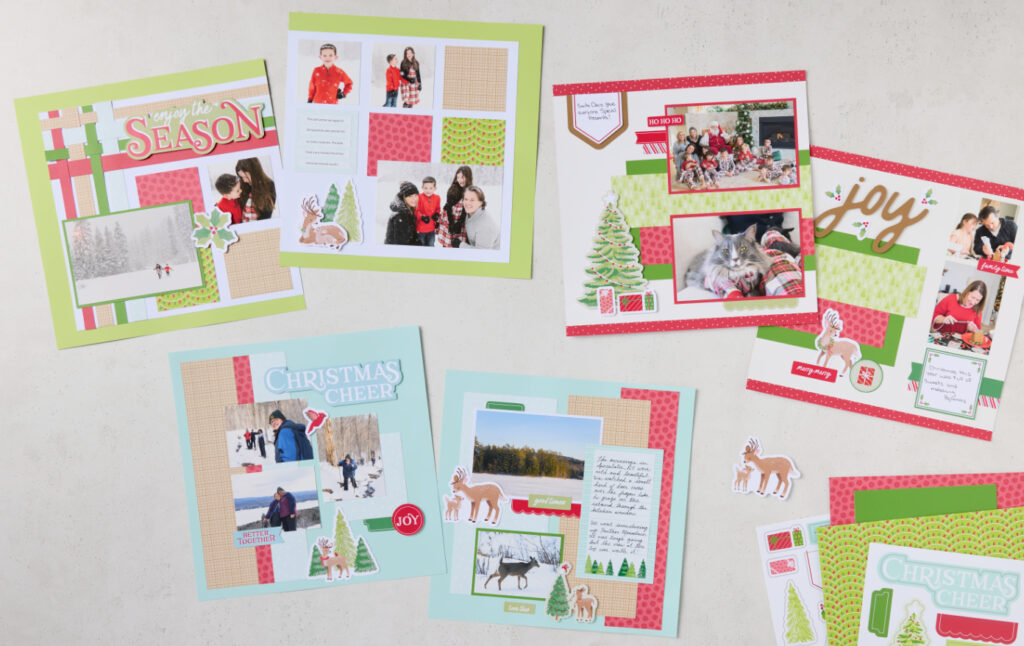 The holiday season revolves around remembering Christmases past and being together to establish traditions for the future. And there’s no better way to preserve all of these memories than by Christmas scrapbooking.