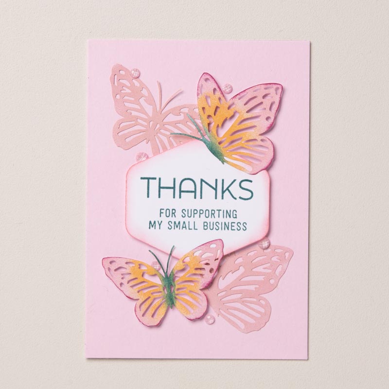 There’s nothing better than a handmade thank you card, whether you are the giver or the receiver.