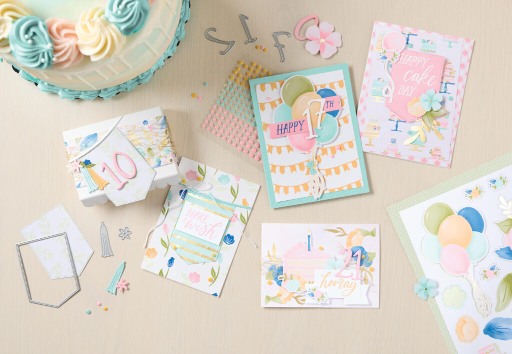 The Wildflower Birthday Suite from Stampin’ Up! was created to make milestone days feel even more unique. Unlike traditional (and admittedly gorgeous!) floral options like the rose or peony, this set is designed with the natural beauty and freedom you find in the wild at the forefront.