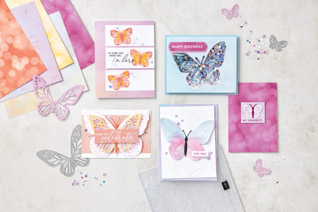 One bundle can be used for so many purposes, from cards to invites to scrapbook pages to home decor to handmade cards featured here in this image.