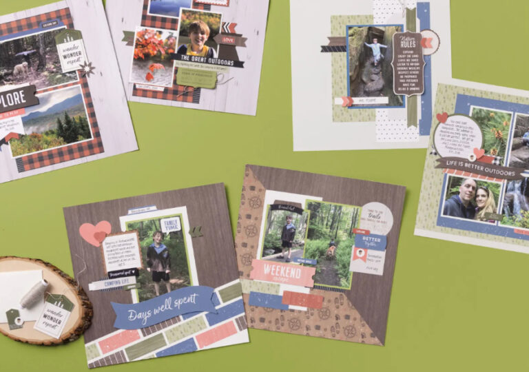 How to Make Scrapbook Pages with the Weekend Adventures Kit