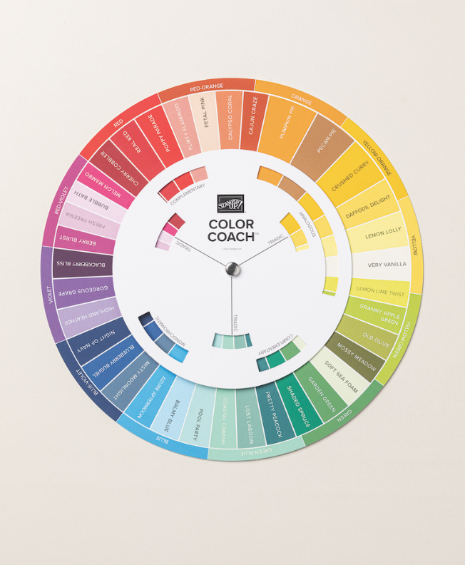 Stampin Up! Color Coach color wheel