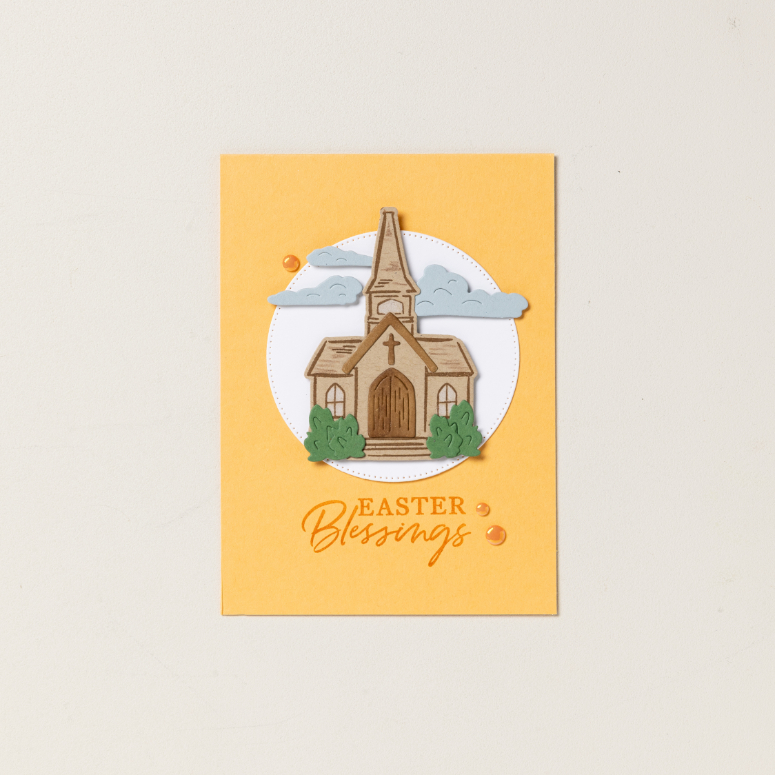 Möchten Sie sich mehr auf den Grund der Saison konzentrieren? Probieren Sie unsere Stanzformen Blessed Beginnings für allgemeinere, aber nicht weniger nützliche Formen für Layering und Tags 