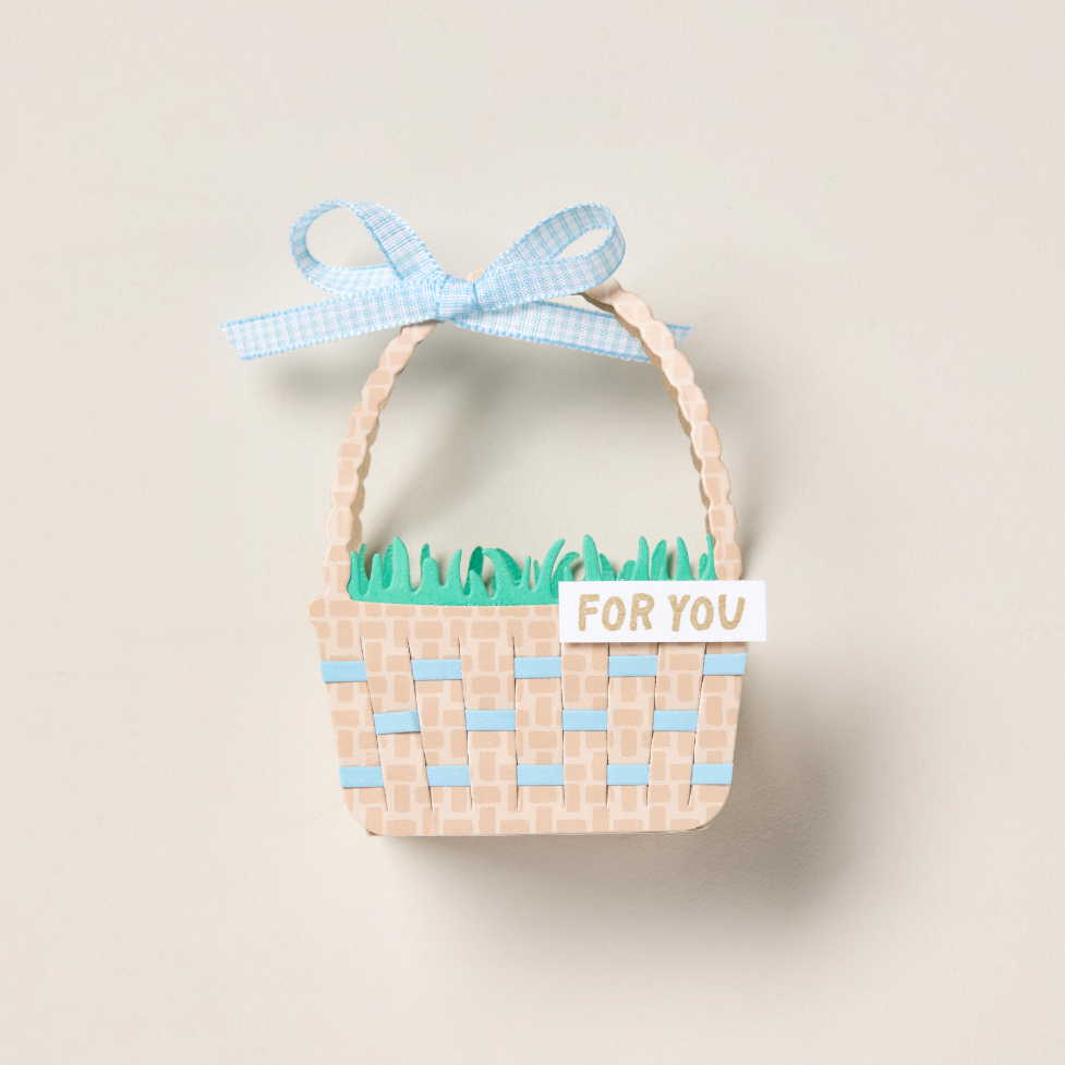 Die Stanzformen für den Osterkorb sind perfekt für ein Produktpaket voller gestanzter Eier, Hasen, Küken und Liebe! Kombinieren Sie es mit dem Stempelset Osterkorb für noch mehr süße Details und individuelle Gestaltung. 