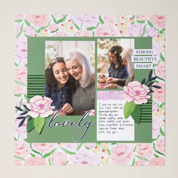 Betekenisvol Herinnering Scrapbooking Idee voor kleindochter en grootmoeder