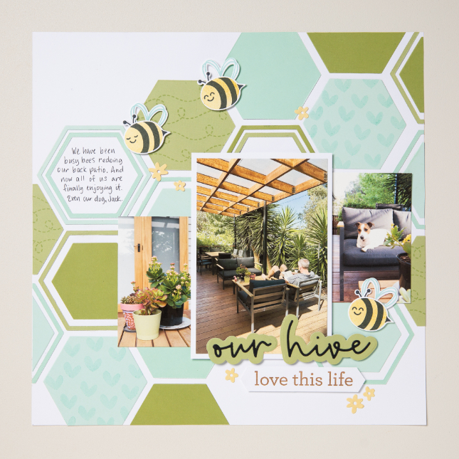 Les poinçons sont un excellent moyen de créer des arrière-plans et des bordures personnalisés pour le scrapbooking. En raison de la nature de cette technique, les poinçons permettent d'obtenir facilement la même taille et la même forme à chaque fois. 